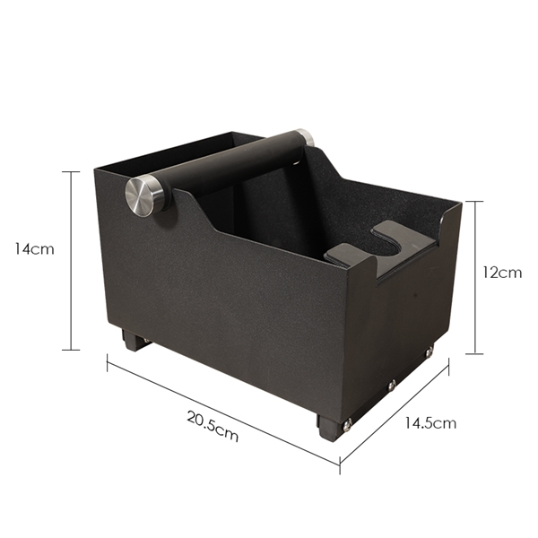 Black Multifunction Knock Box