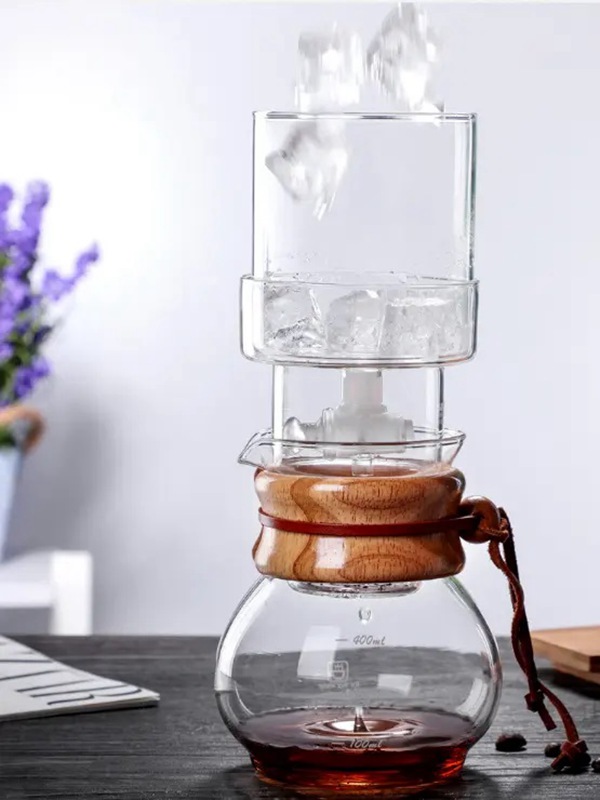 Pour Over Ice Drip Coffee Maker Handmade