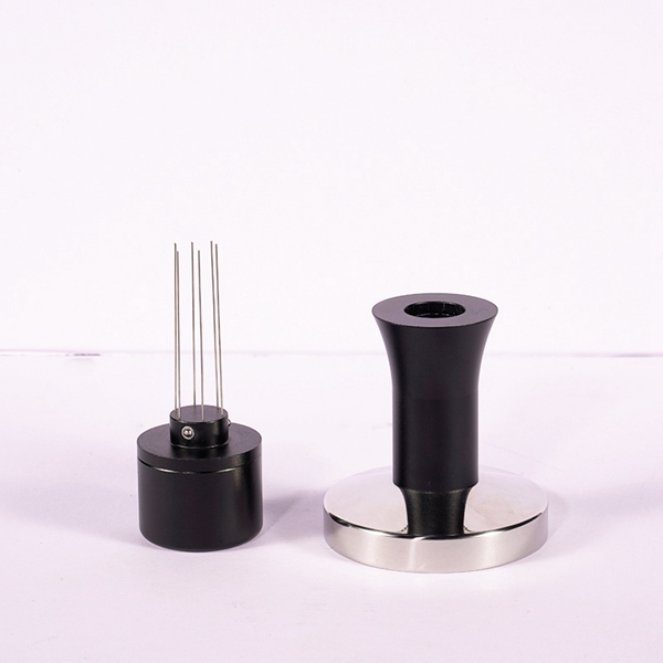 2 in 1 Metal Espresso Tamper with WDT Tool