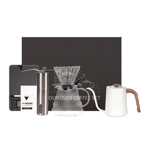 Stainless Steel Pour Over Coffee Gift Set