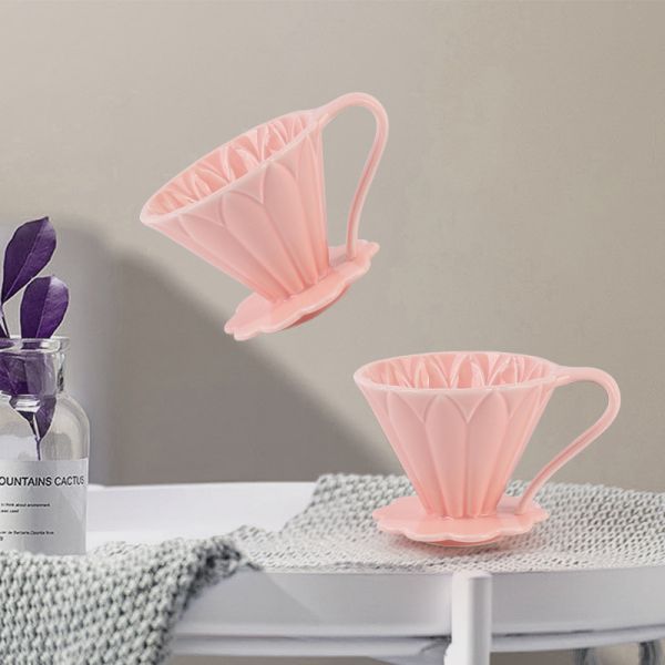 Pink Coffee Filter Set