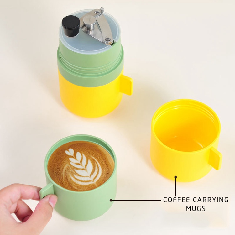 Portable Coffee Maker Manual Grinder