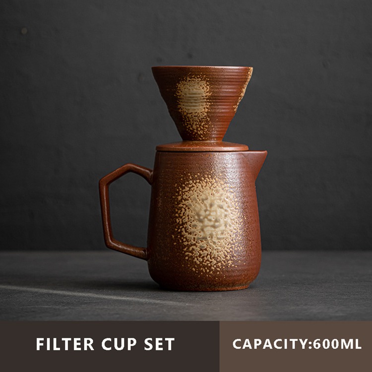 Cone-shaped Drip Coffee Maker Set