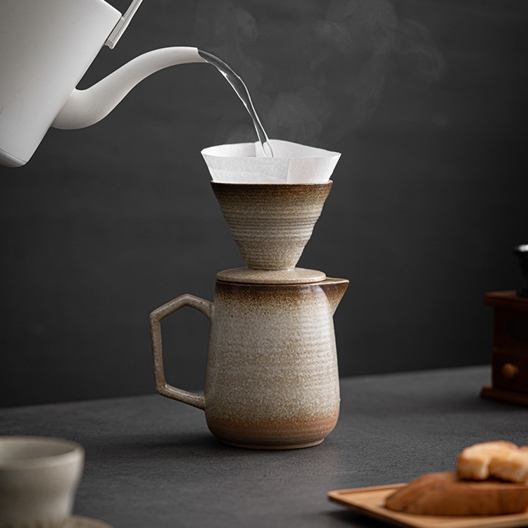 Cone-shaped Drip Coffee Maker Set