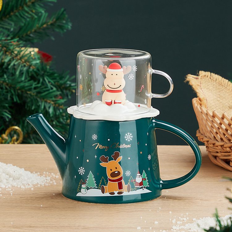 Christmas Holiday Ceramic Cup