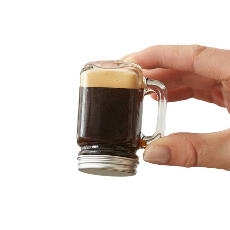 Mini Glass Bottle for Coffee Liquid