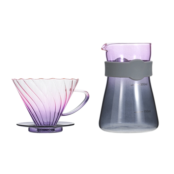 Glass Coffee Filter Cup Set