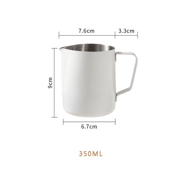 Black Stainless Steel Frother Cup