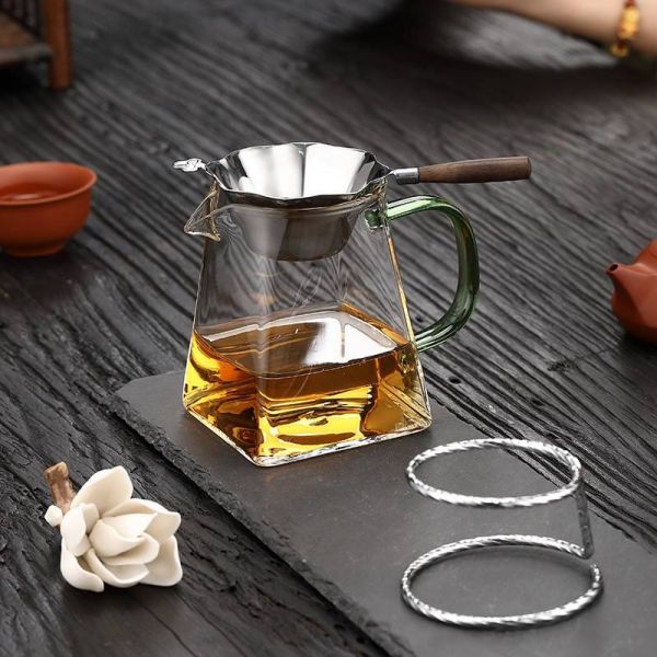 Gold Tea Strainer