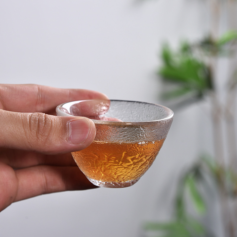 New Style Small Round Single Wall Shot Glass Tea Cup