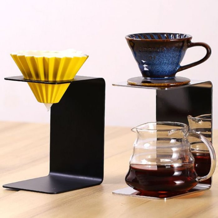 Black Hand Brewed Coffee Drip Holder