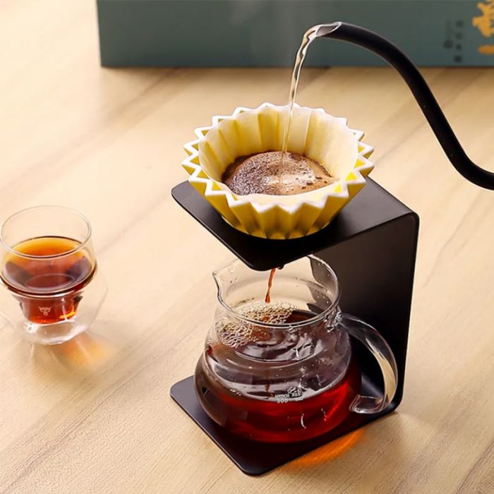 Black Hand Brewed Coffee Drip Holder