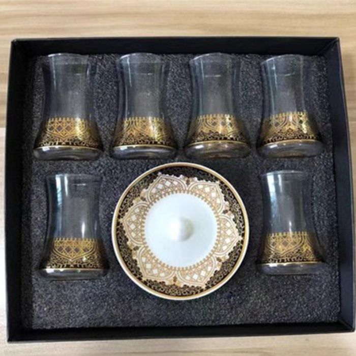 Suitable for Home Hotel Glass Teacup Gift Box