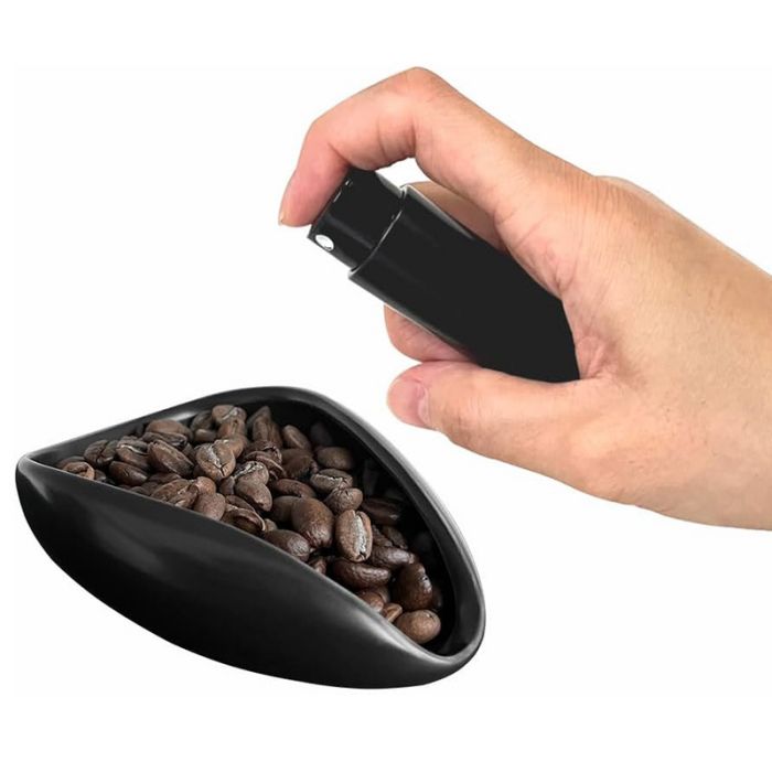 Coffee Beans Saucer With Spray Bottle