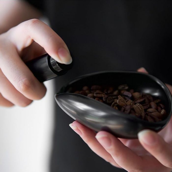 Coffee Beans Saucer With Spray Bottle