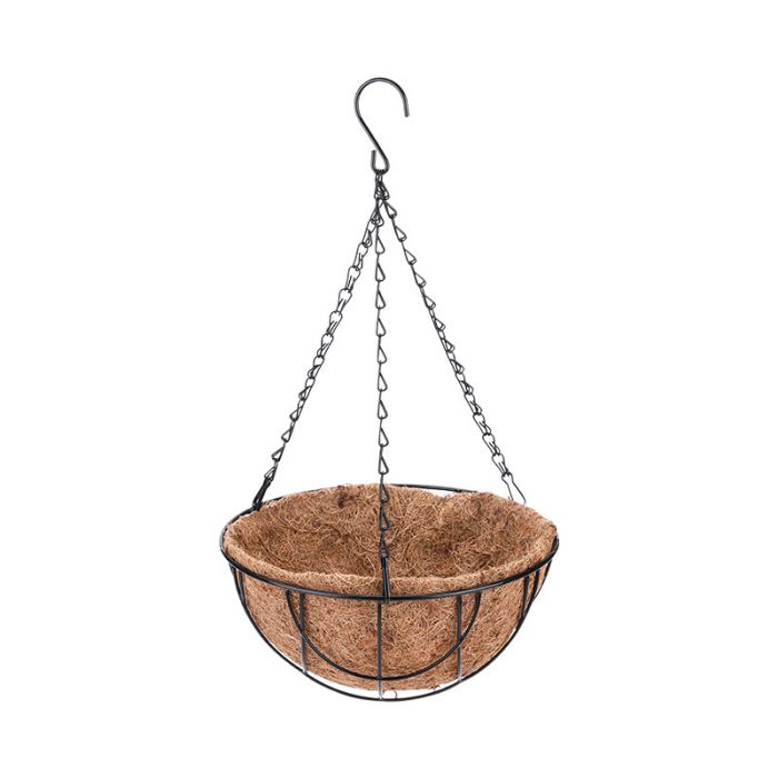 Green Coconut Palm Hanging Basket