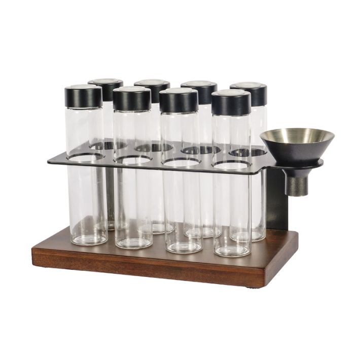 Coffee Bean Storage With Hopper 8 Tubes