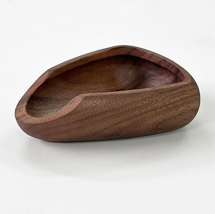 Mini Wooden Coffee Bean Dish