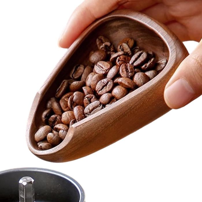 Mini Wooden Coffee Bean Dish