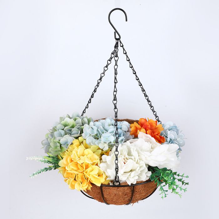 Hanging Hemispherical Flower Pot Basket