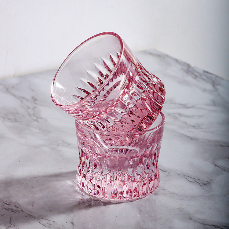 100ml Pink Glass