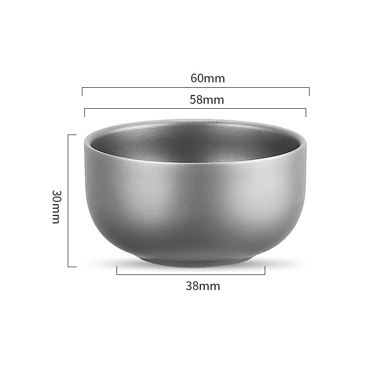 Multi-Colored Premium Titanium Tea Cups