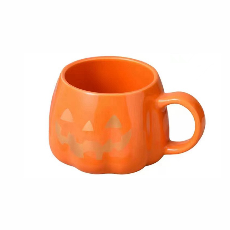 Happy Halloweenesque Ceramic Cups