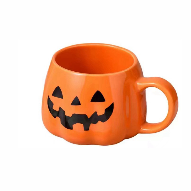 Happy Halloweenesque Ceramic Cups