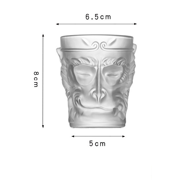 Monkey King Glass Cup