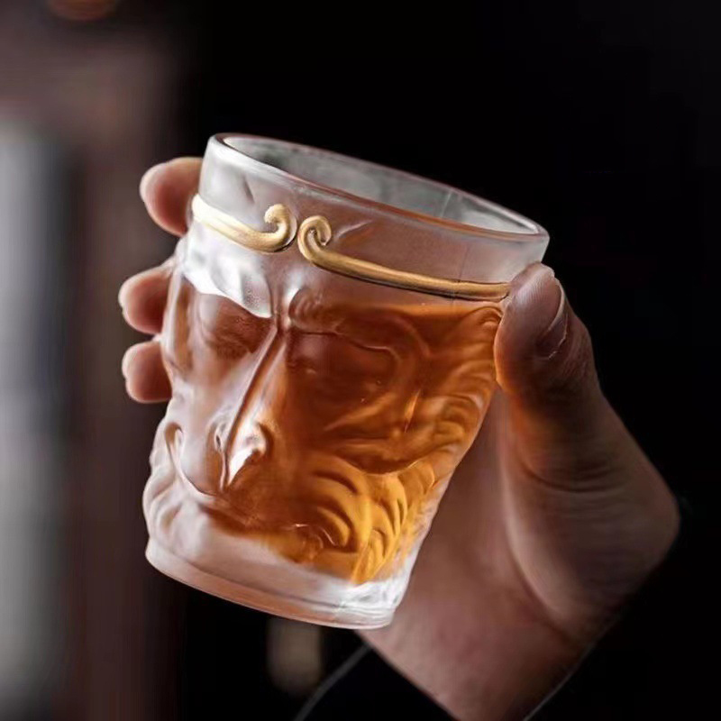 Monkey King Glass Cup