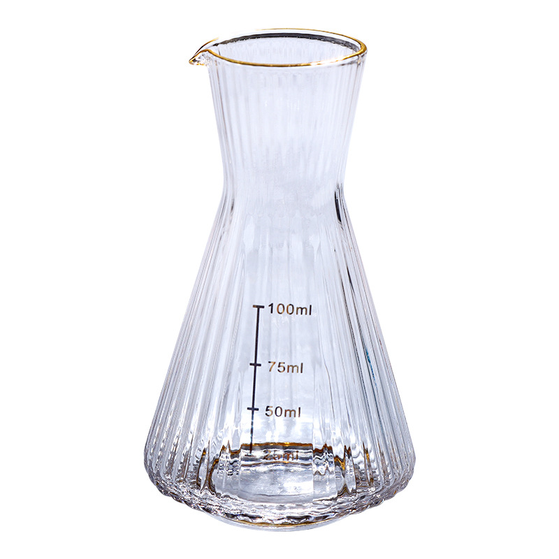 Glassware for Wine Set with Elegant Gold-Rimmed Finish