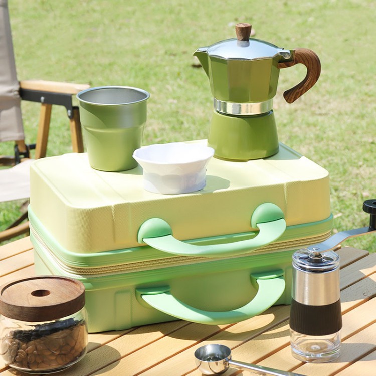 Stainless Steel Camping Coffee Maker Set