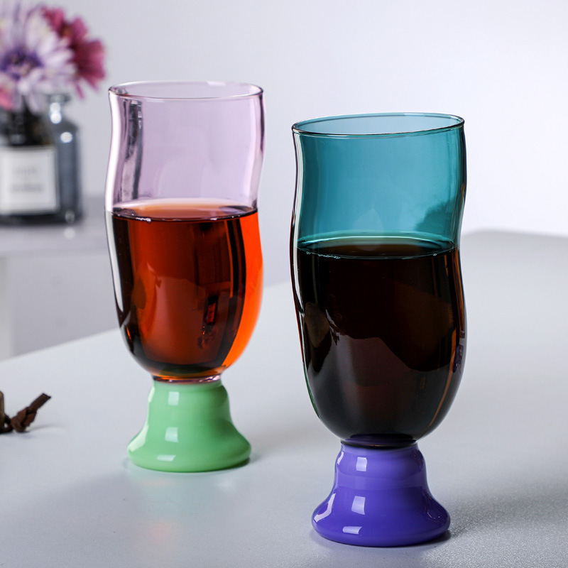 Colorful Glass Cup