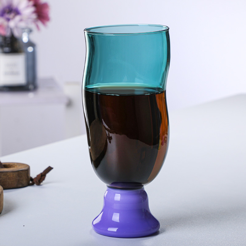 Colorful Glass Cup