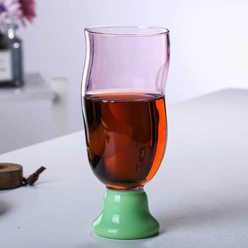 Colorful Glass Cup