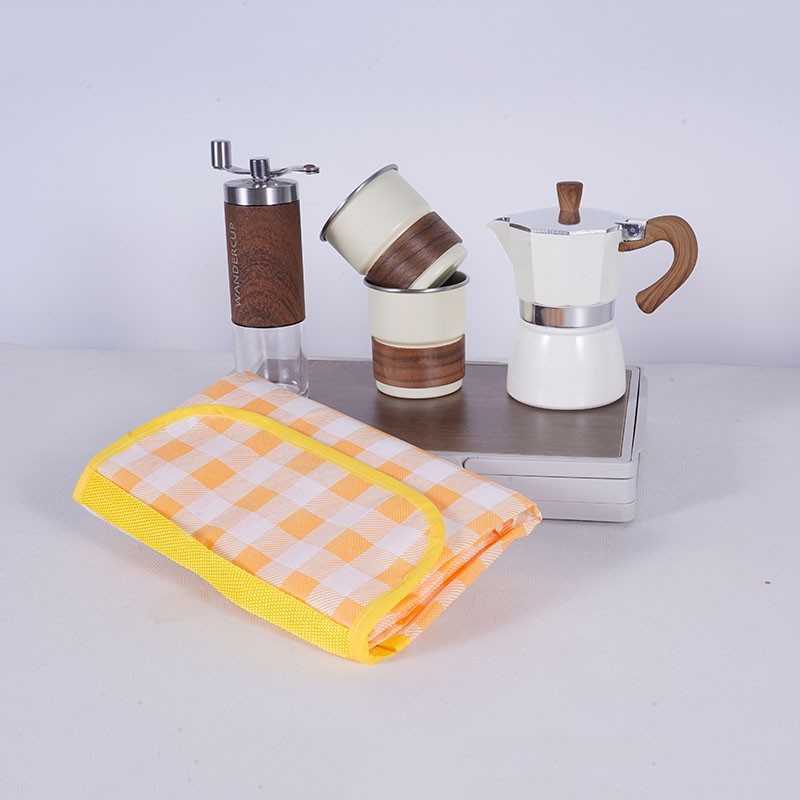 Camping Coffee Moka Pot Set