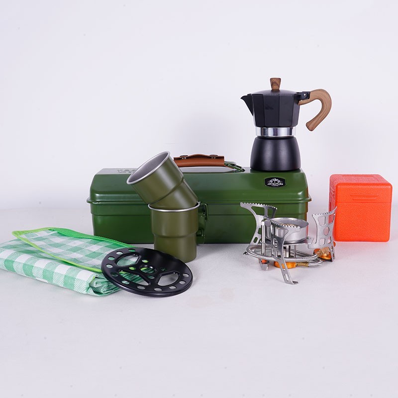 Camping Pour Over Coffee Set