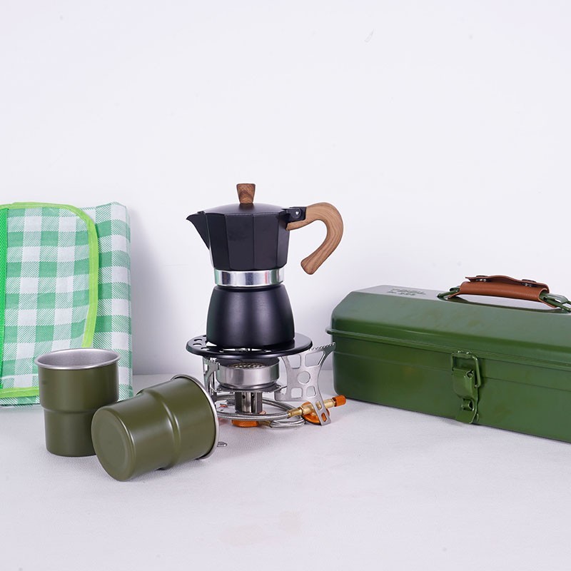 Camping Pour Over Coffee Set