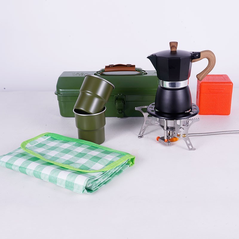 Camping Pour Over Coffee Set