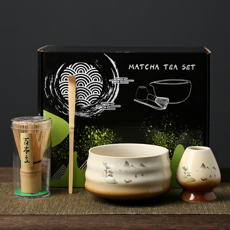 Traditional Japanese Matcha Tea Set