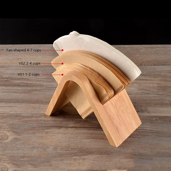 Filter Paper Holder With Wood